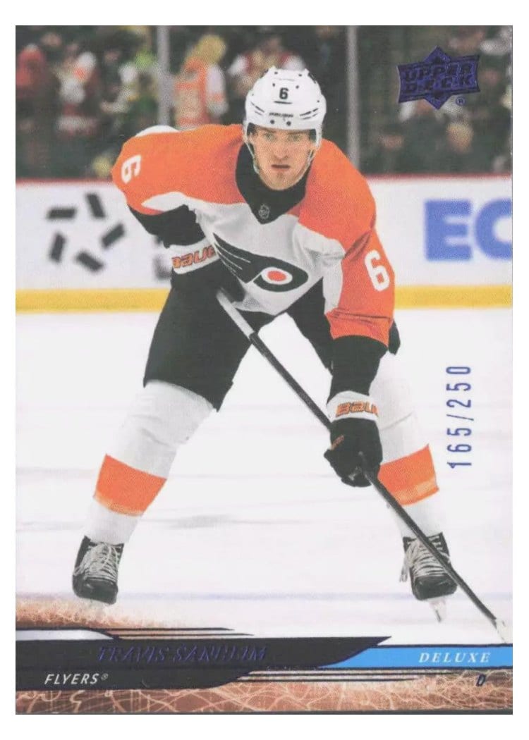 2024-25 Upper Deck Base Set Travis Sanheim #139 card