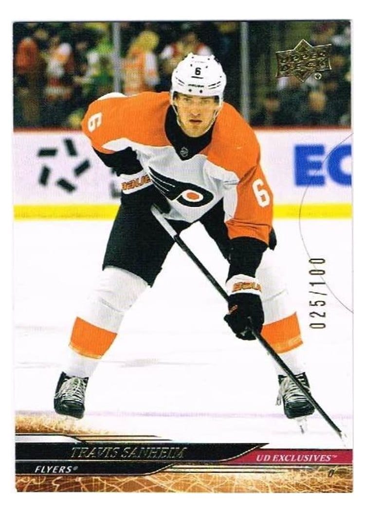 2024-25 Upper Deck Base Set Travis Sanheim #139 card