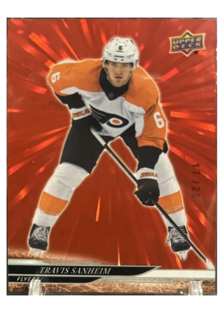 2024-25 Upper Deck Base Set Travis Sanheim #139 card