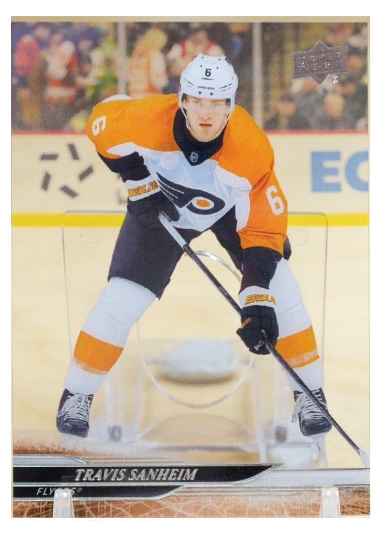 2024-25 Upper Deck Base Set Travis Sanheim #139 card