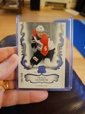 2024-25 Upper Deck The Cup Logomarks Travis Sanheim #LM-TS card