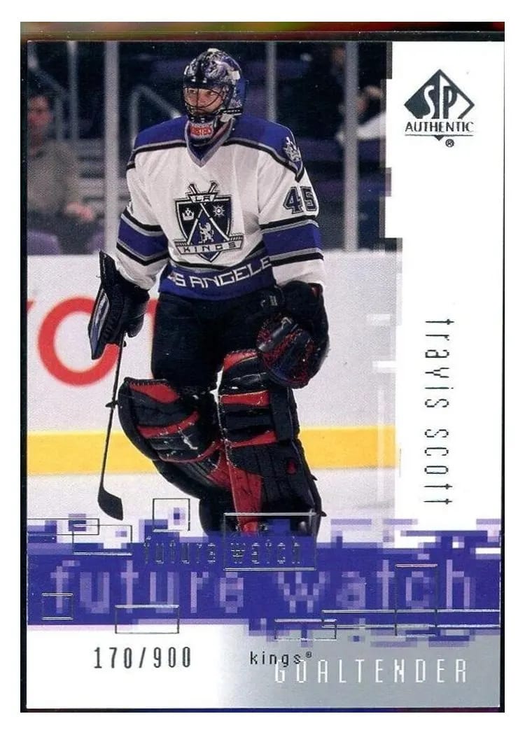 2000 SP Authentic Travis Scott #146 card