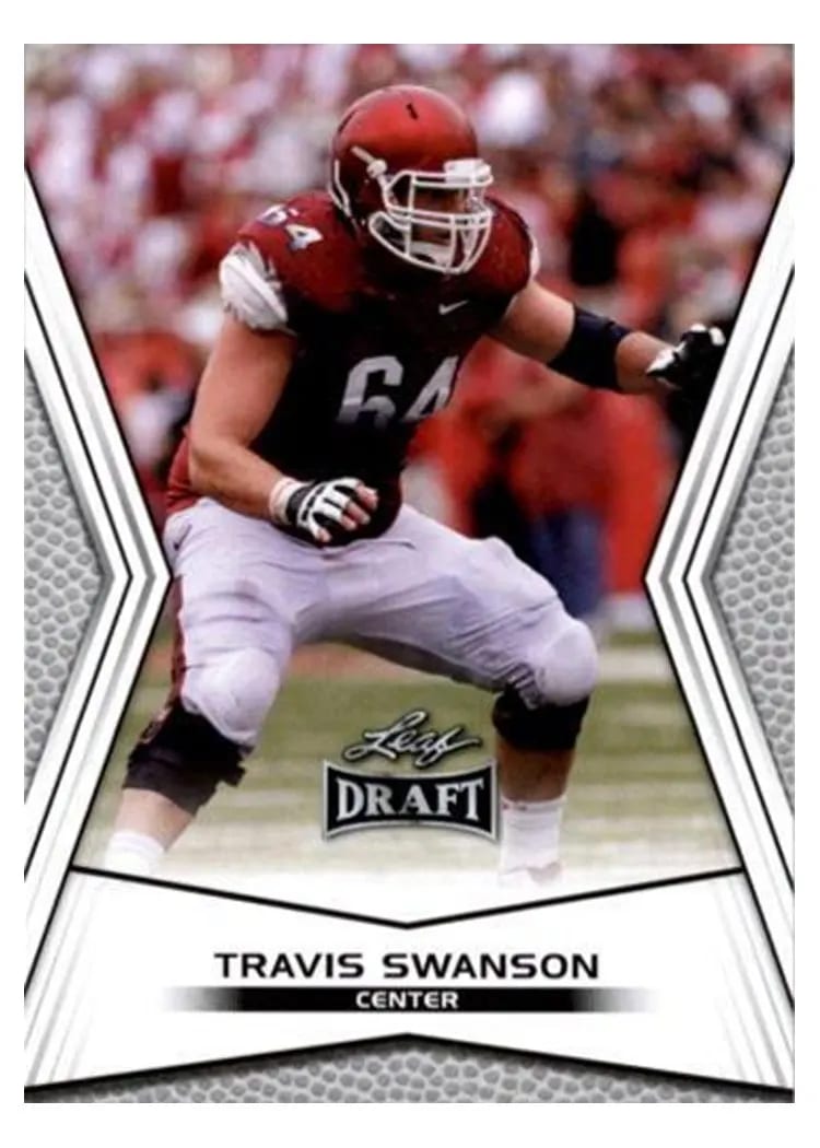 2014 Leaf Draft Travis Swanson #58 card
