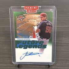 2024 Panini Prospect Edition Future Legends Signatures Travis Sykora #2 card
