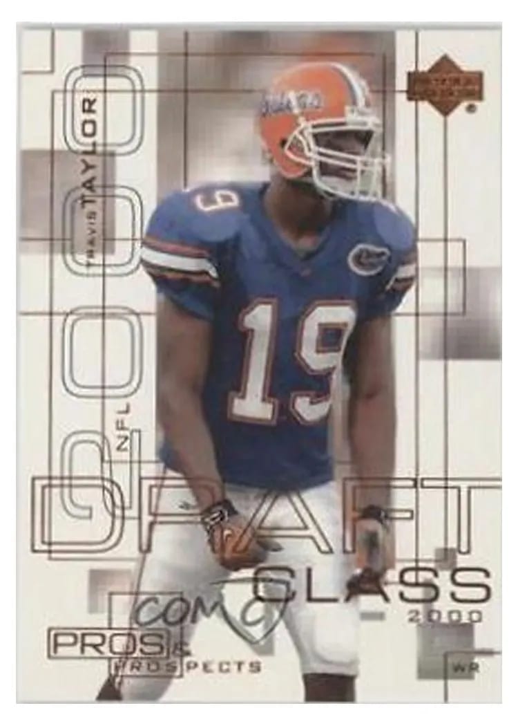 2000 Upper Deck Pros & Prospects Travis Taylor #99 card