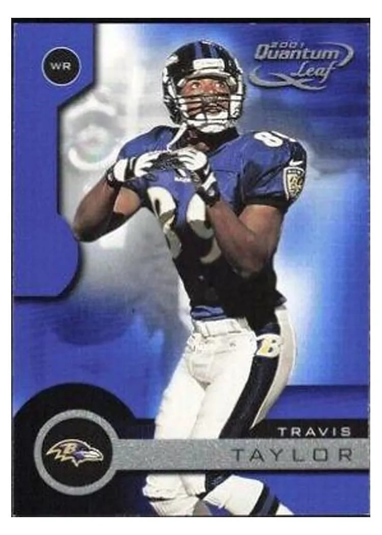 2001 Quantum Leaf Travis Taylor #17 card