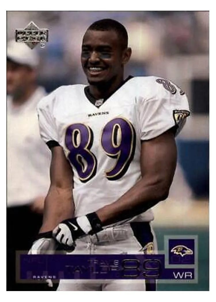 2002 Upper Deck Travis Taylor #15 card