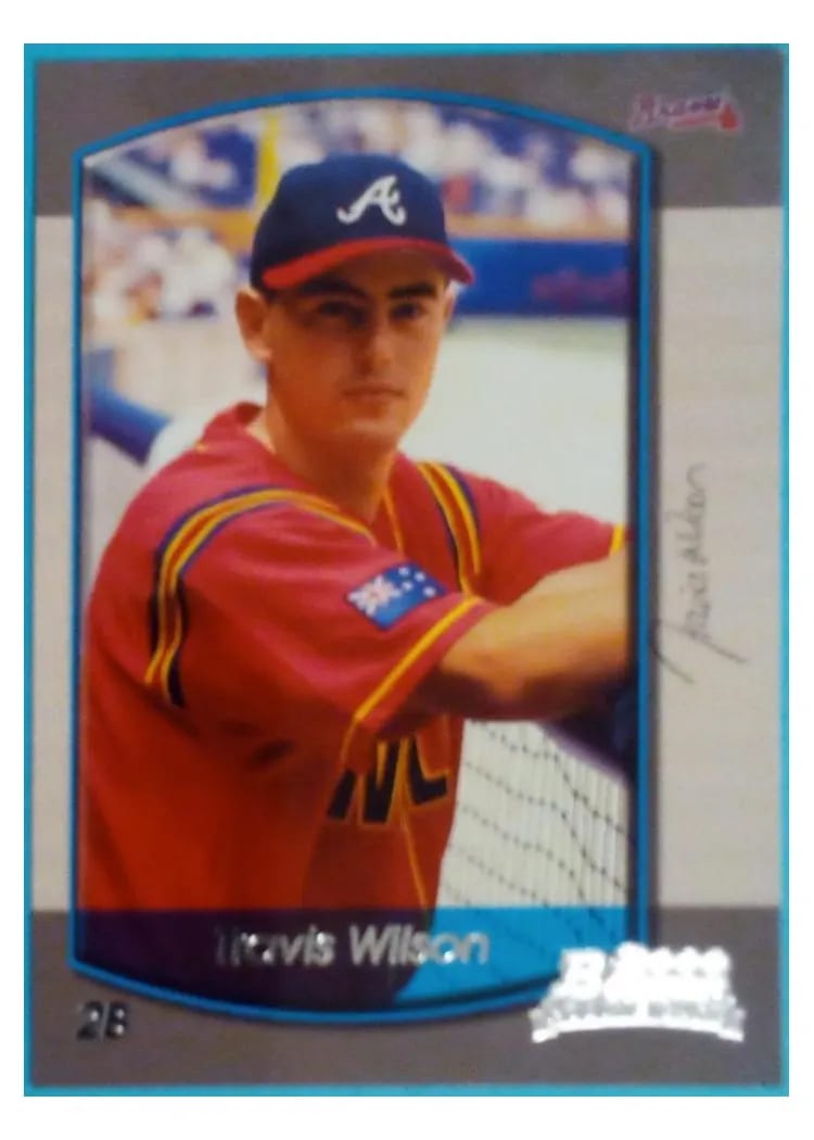 2000 Bowman Draft Picks Travis Wilson #61 card