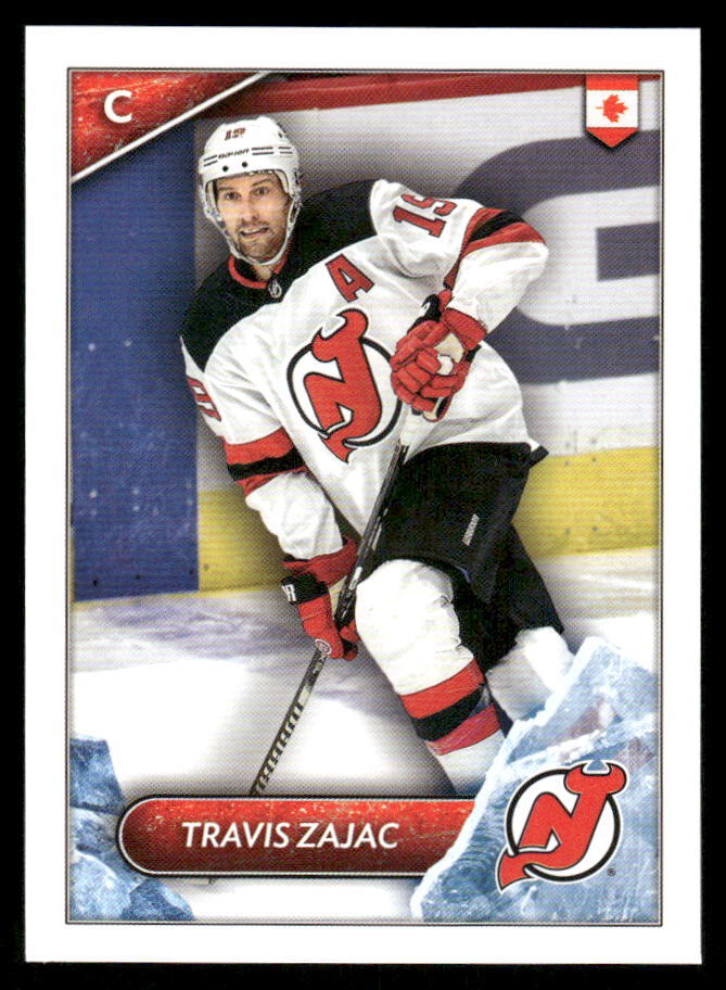 2021 Topps NHL Sticker Travis Zajac #349 card