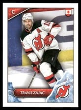 2021 Topps NHL Sticker Travis Zajac #349 card