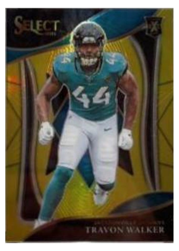 2021 Panini Select Base Set Travon Walker #418 card