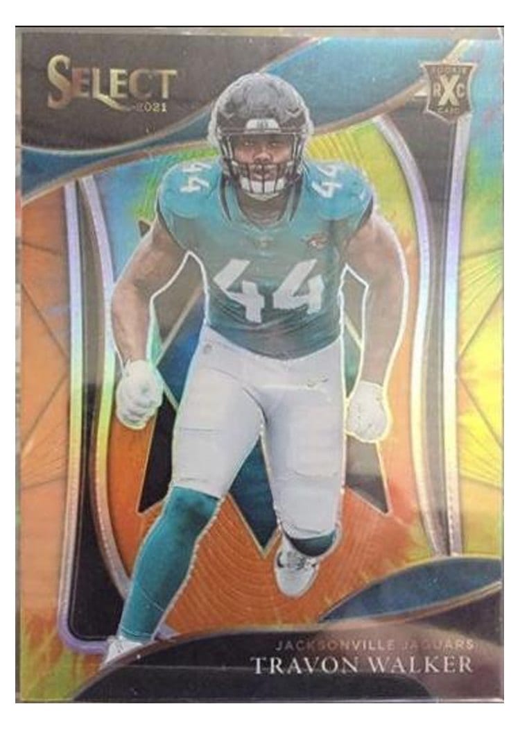 2021 Panini Select Base Set Travon Walker #418 card