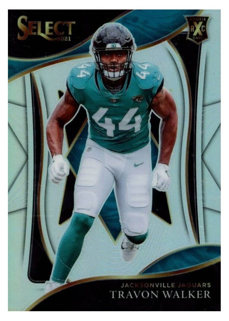 2021 Panini Select Base Set Travon Walker #418 card