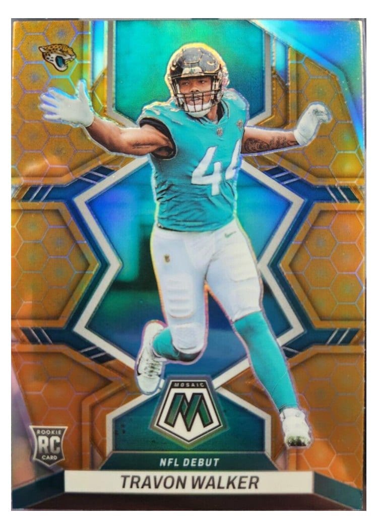 2022 Panini Mosaic Base Set Travon Walker Honeycomb #286 card