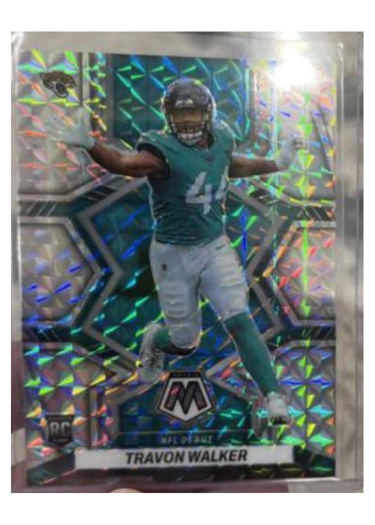 2022 Panini Mosaic Base Set Travon Walker Mosaic #286 card