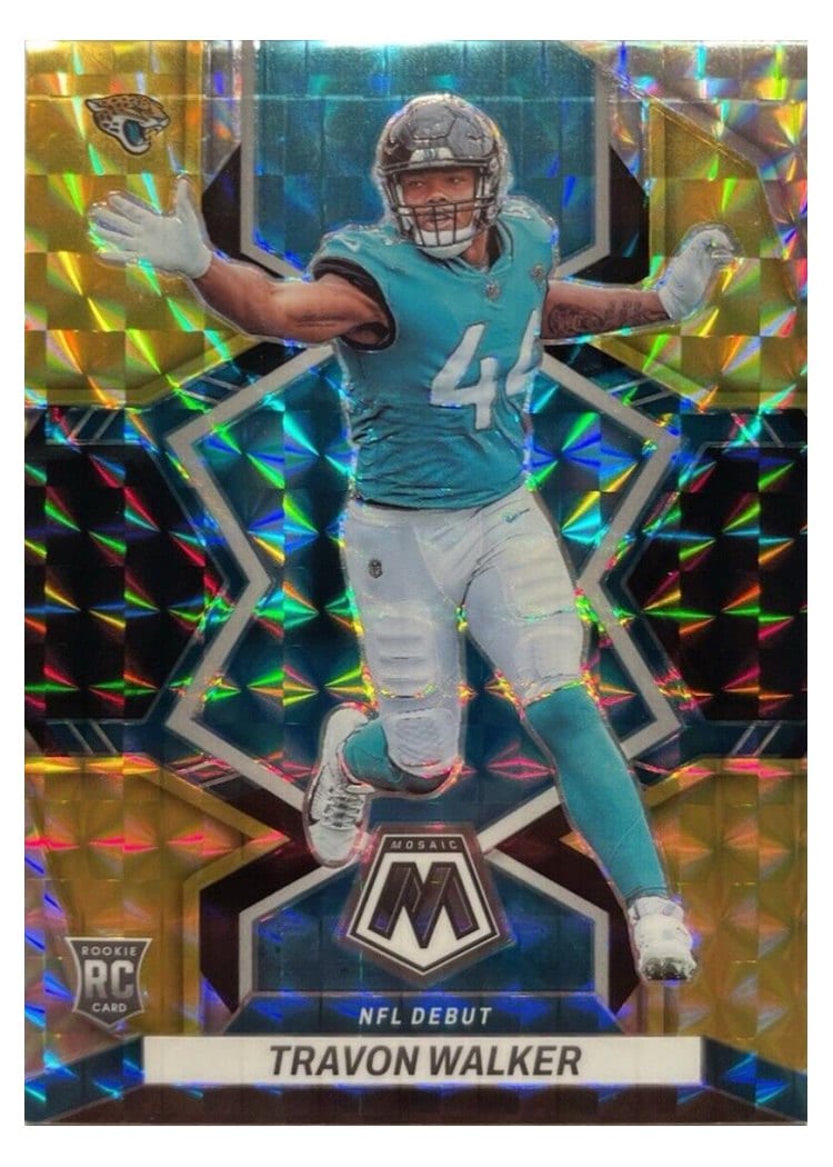 2022 Panini Mosaic Base Set Travon Walker #286 card