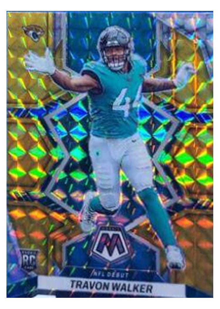 2022 Panini Mosaic Base Set Travon Walker #286 card