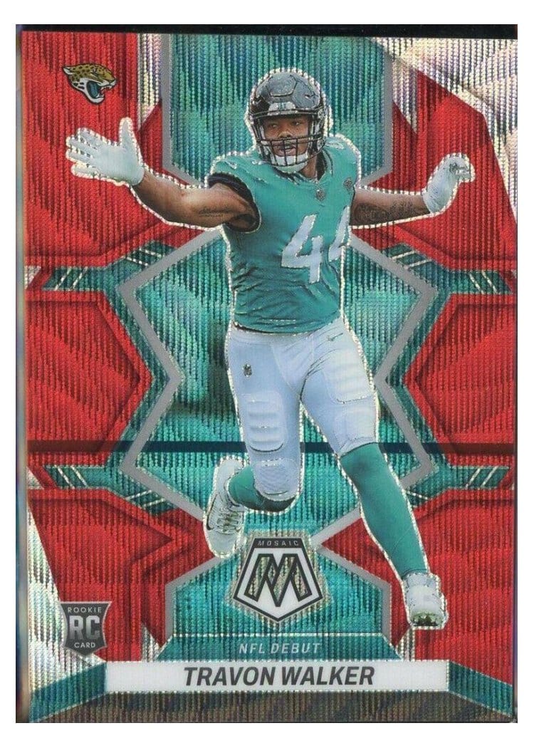 2022 Panini Mosaic Base Set Travon Walker #286 card