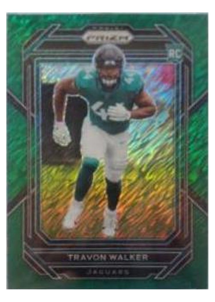 2022 Panini Prizm Travon Walker #339 card