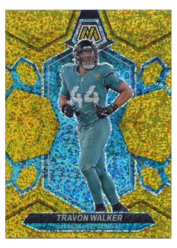 2024 Panini Mosaic Base Set Travon Walker #105 card