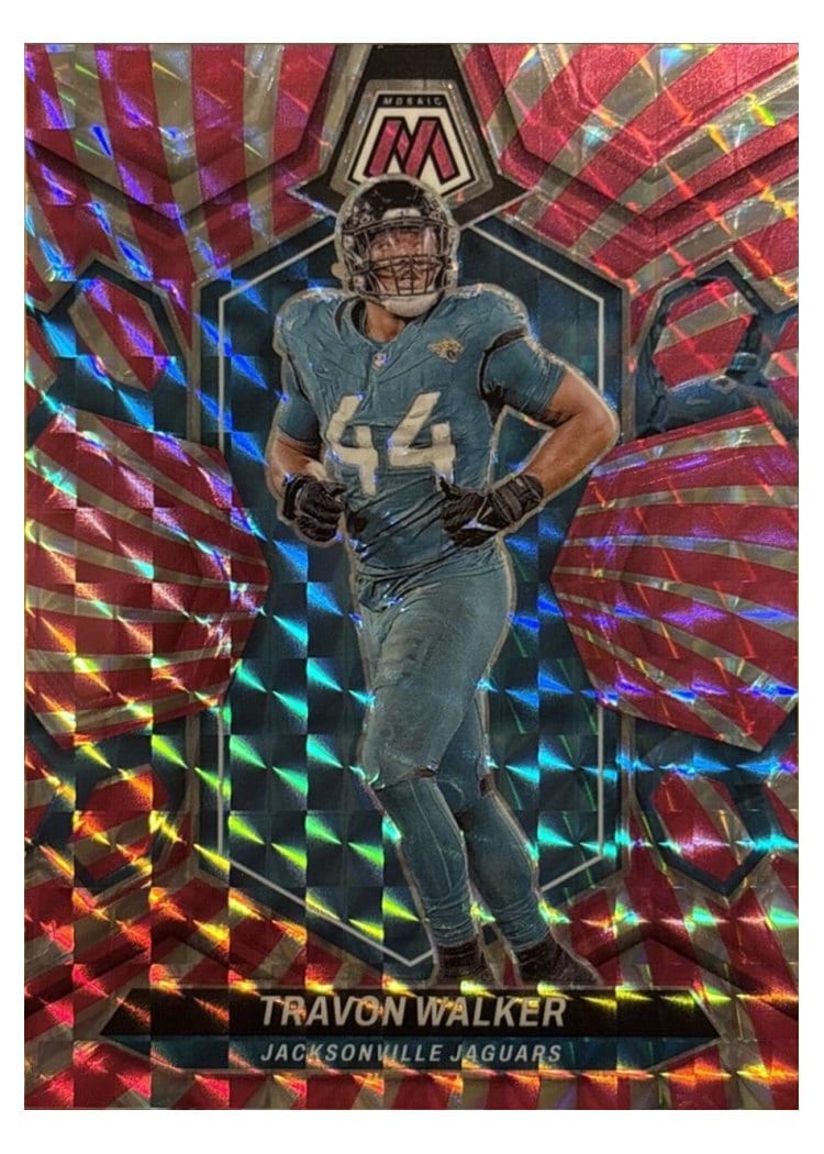 2024 Panini Mosaic Base Set Travon Walker #105 card