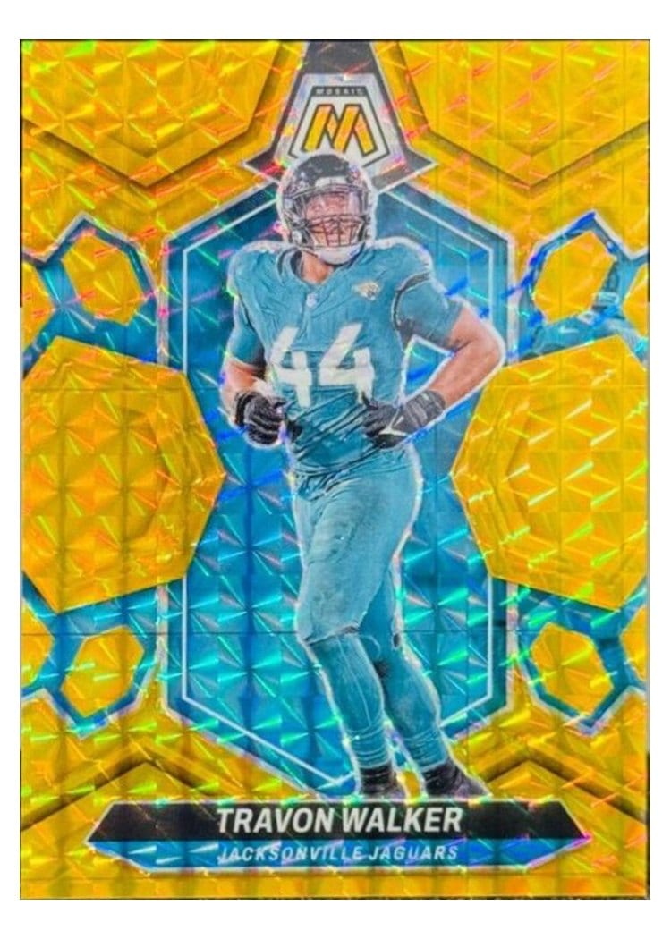 2024 Panini Mosaic Base Set Travon Walker #105 card