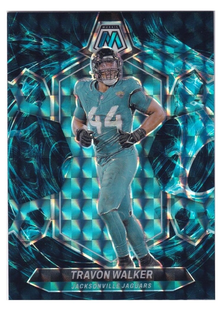 2024 Panini Mosaic Base Set Travon Walker #105 card