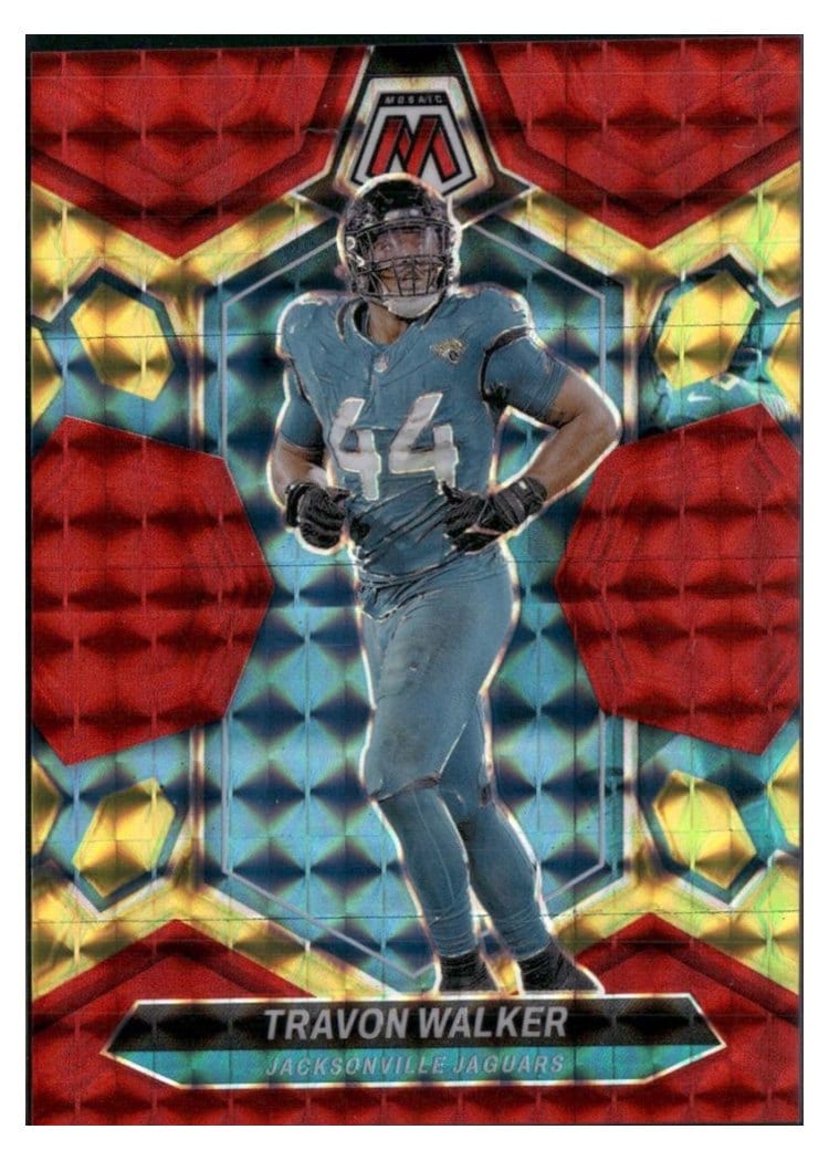 2024 Panini Mosaic Base Set Travon Walker #105 card
