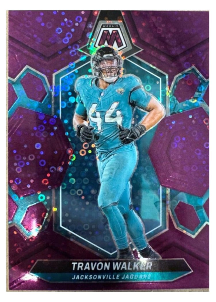 2024 Panini Mosaic Base Set Travon Walker #105 card