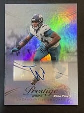 2024 Panini Prestige Xtra Points Signatures Premium Travon Walker #140 card
