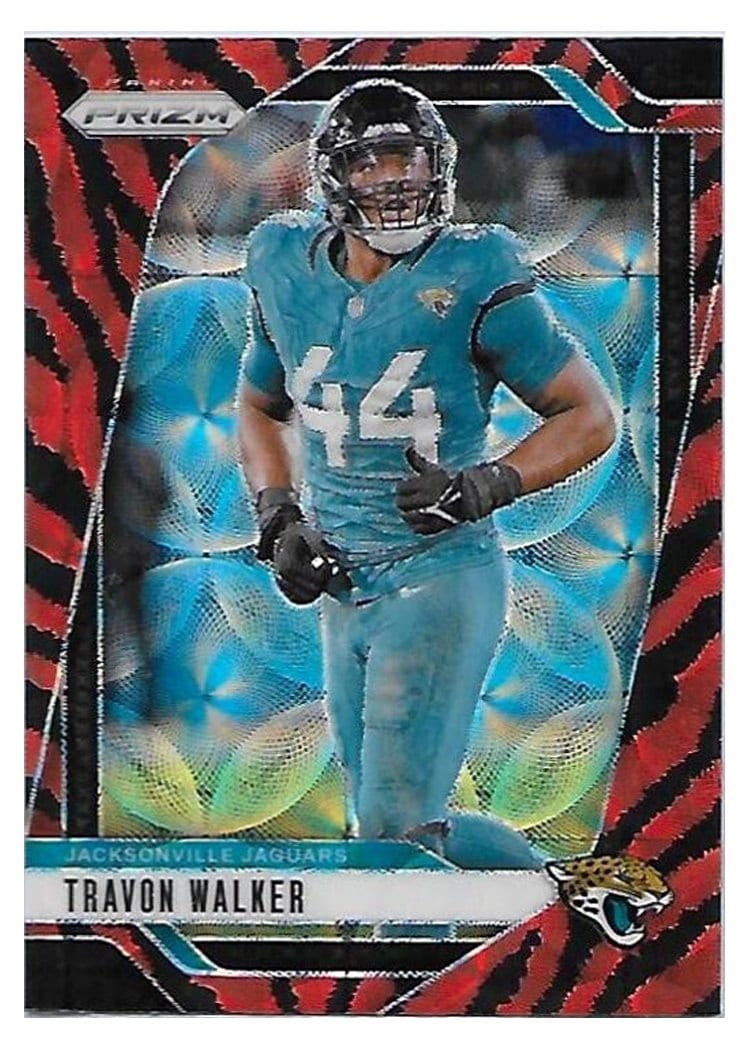 2024 Panini Prizm Base Set Travon Walker #133 card