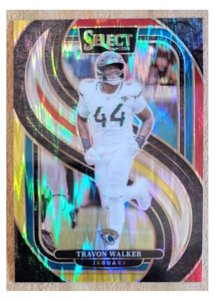 2024 Panini Select Base Set Travon Walker #197 card