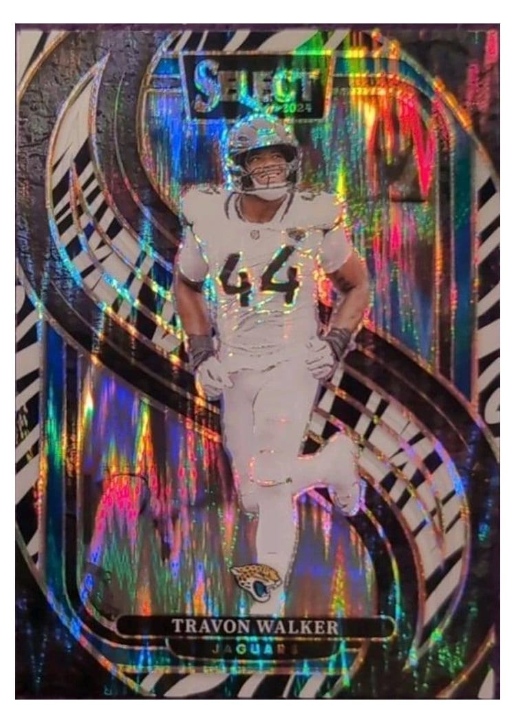 2024 Panini Select Base Set Travon Walker #197 card