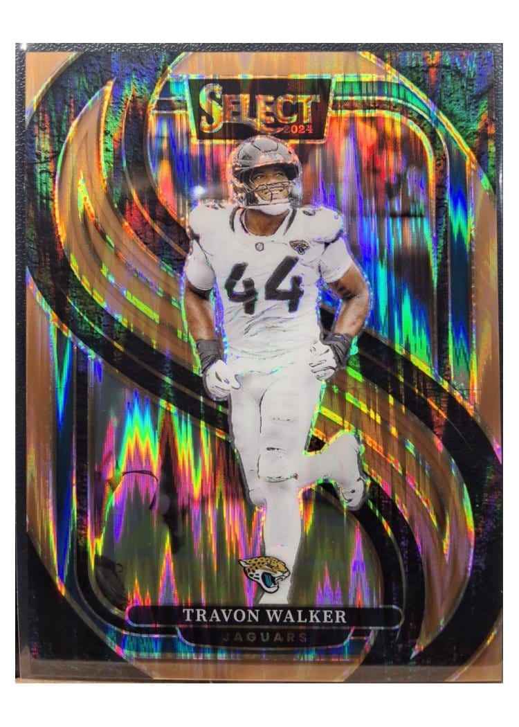 2024 Panini Select Base Set Travon Walker #197 card