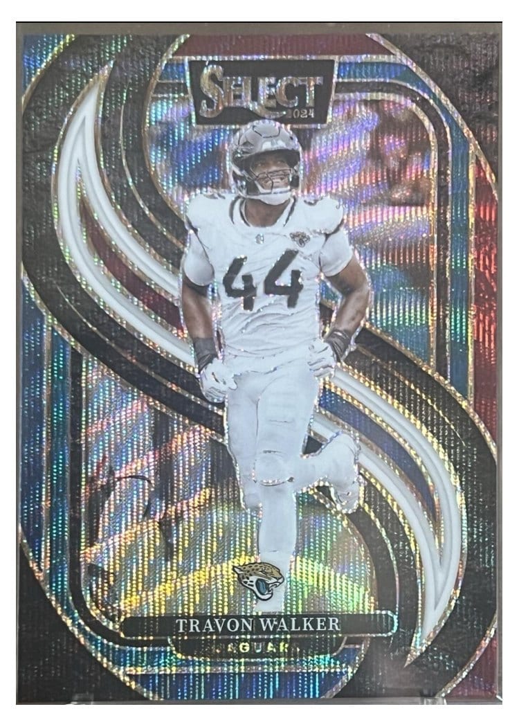 2024 Panini Select Base Set Travon Walker #197 card