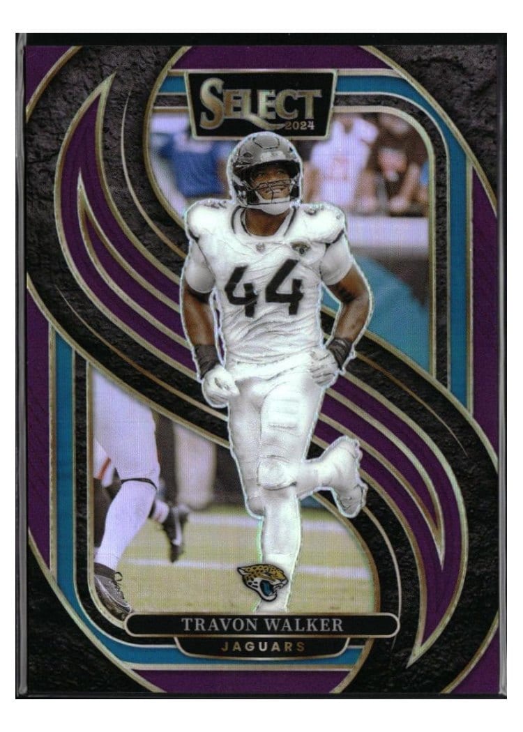 2024 Panini Select Base Set Travon Walker #197 card