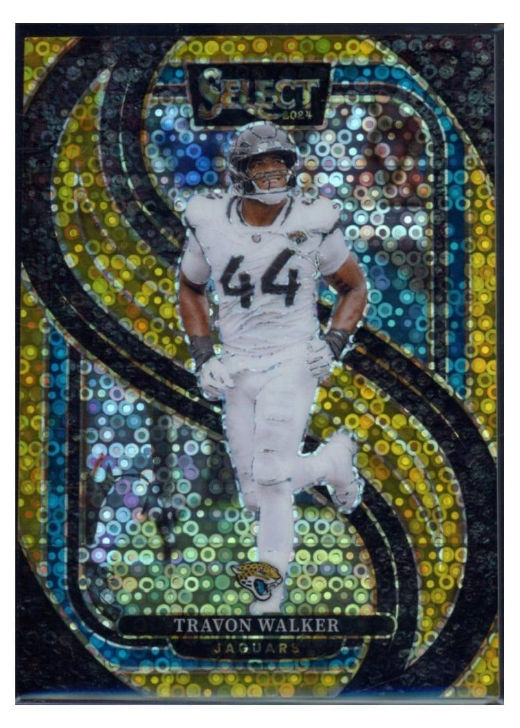 2024 Panini Select Base Set Travon Walker #197 card