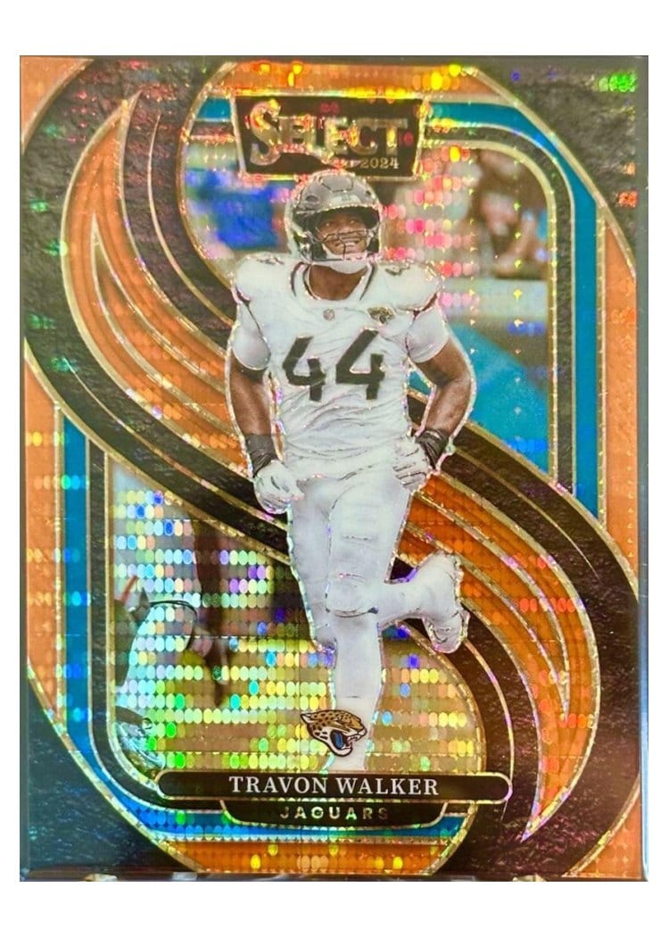 2024 Panini Select Base Set Travon Walker #197 card
