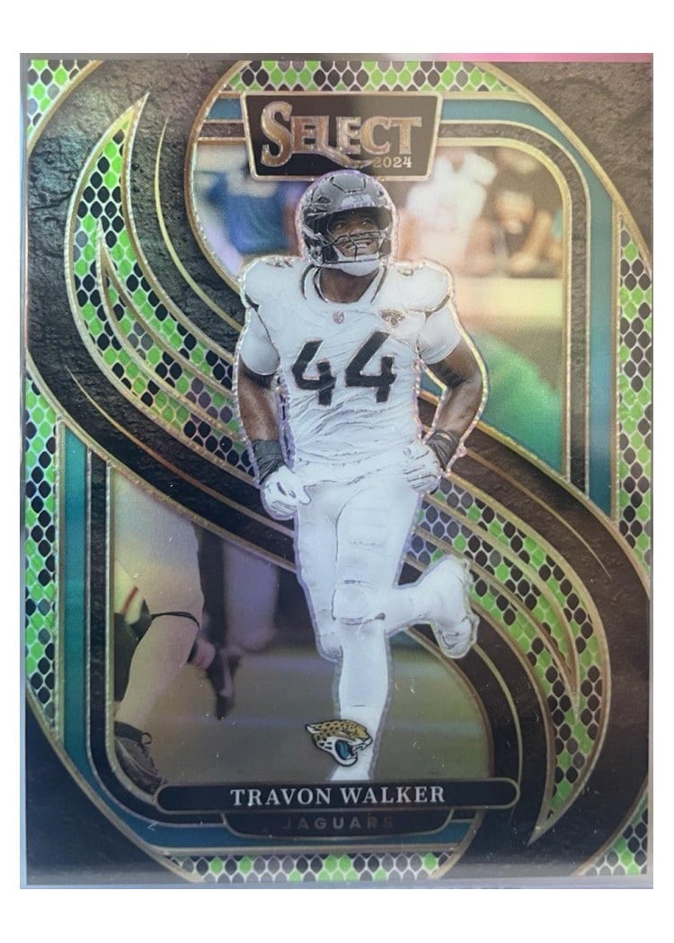2024 Panini Select Base Set Travon Walker #197 card