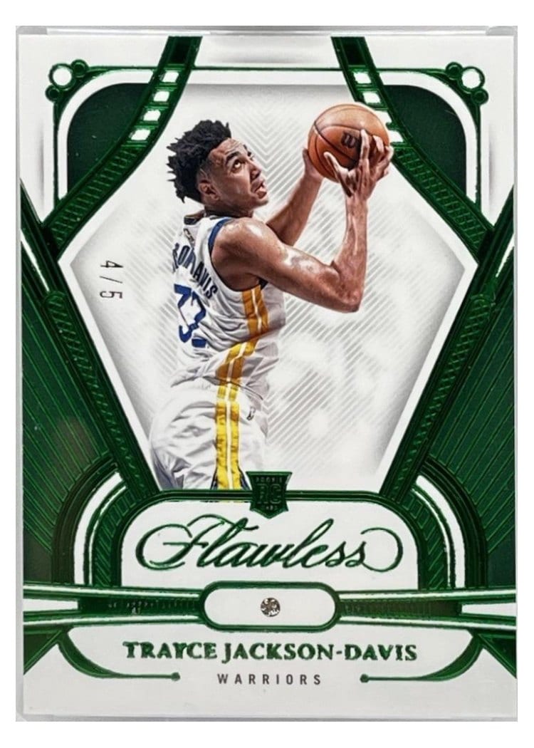 2023-24 Panini Flawless Base Set Trayce Jackson-Davis #77 card