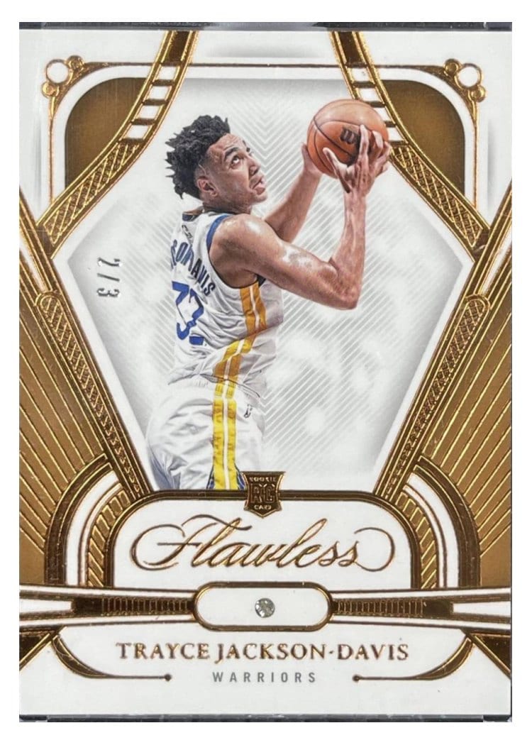 2023-24 Panini Flawless Base Set Trayce Jackson-Davis #77 card