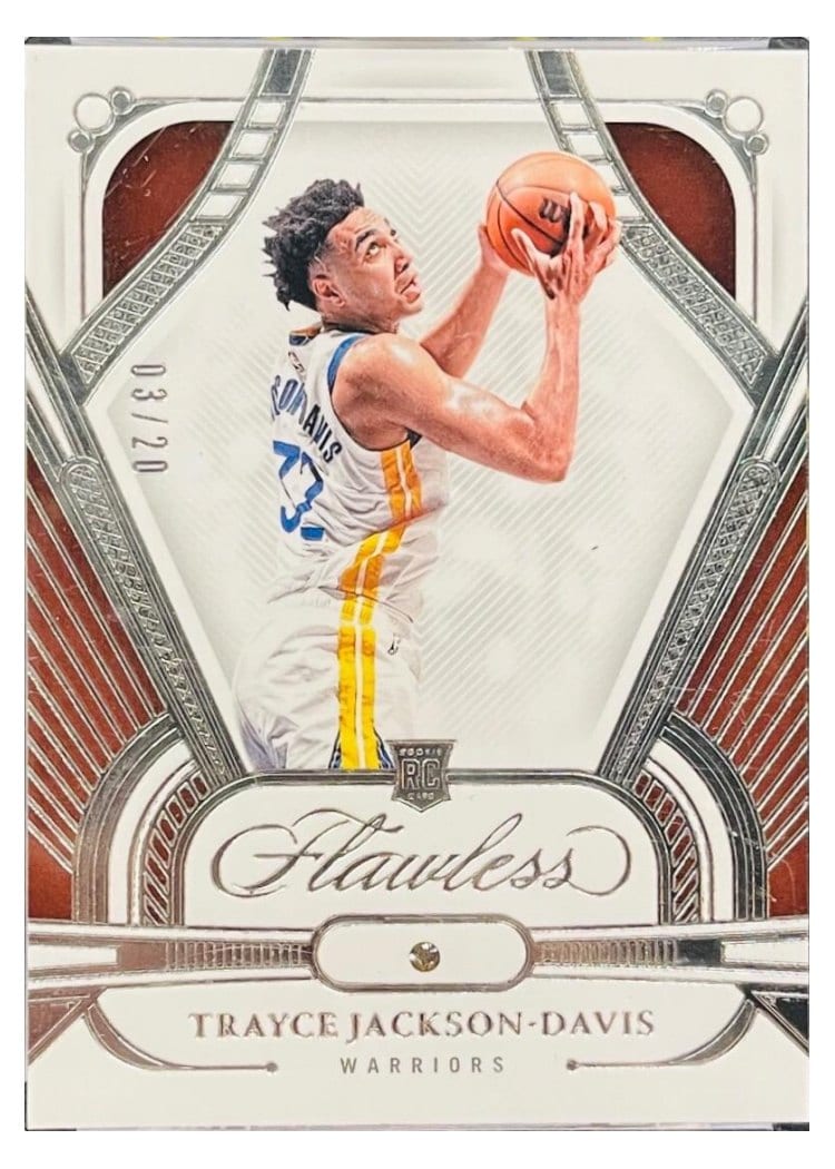2023-24 Panini Flawless Base Set Trayce Jackson-Davis #77 card