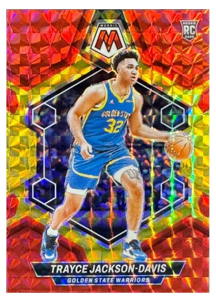2023-24 Panini Mosaic Base Set Trayce Jackson-Davis #205 card