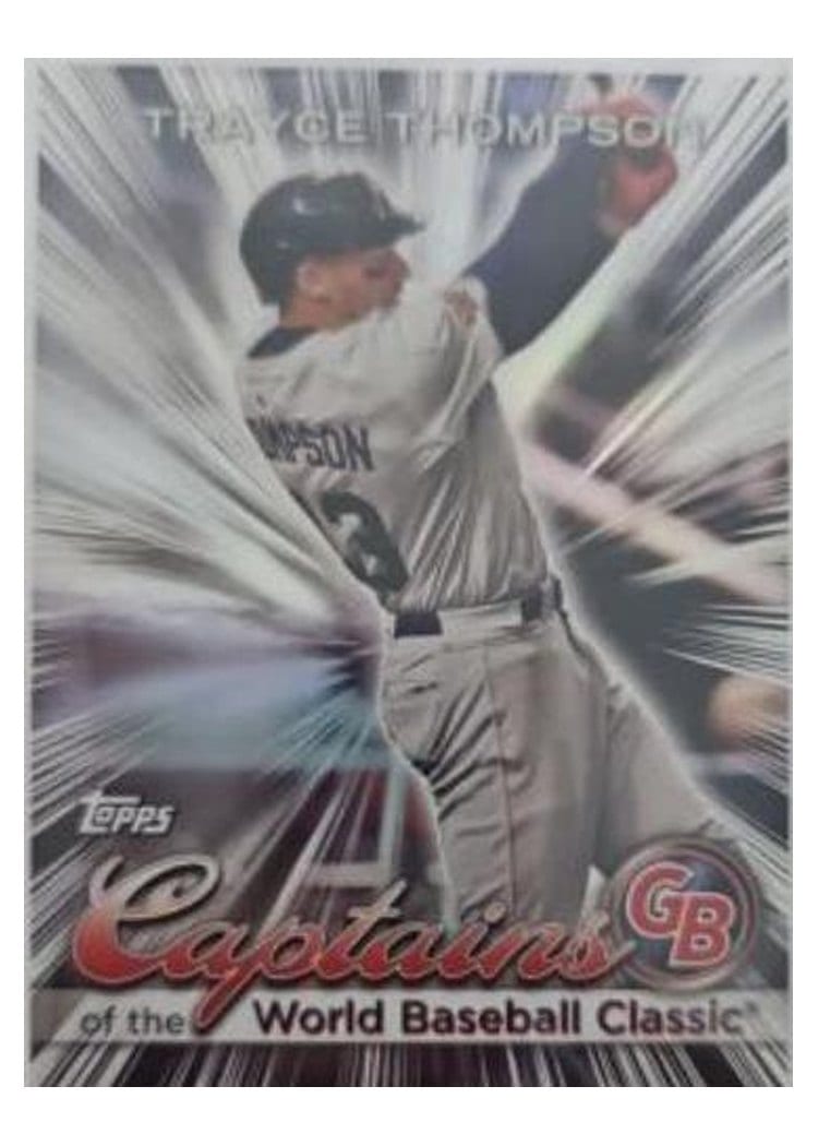 2023 Topps World Baseball Classic Captains of the Classic Trayce Thompson #CC-9 card