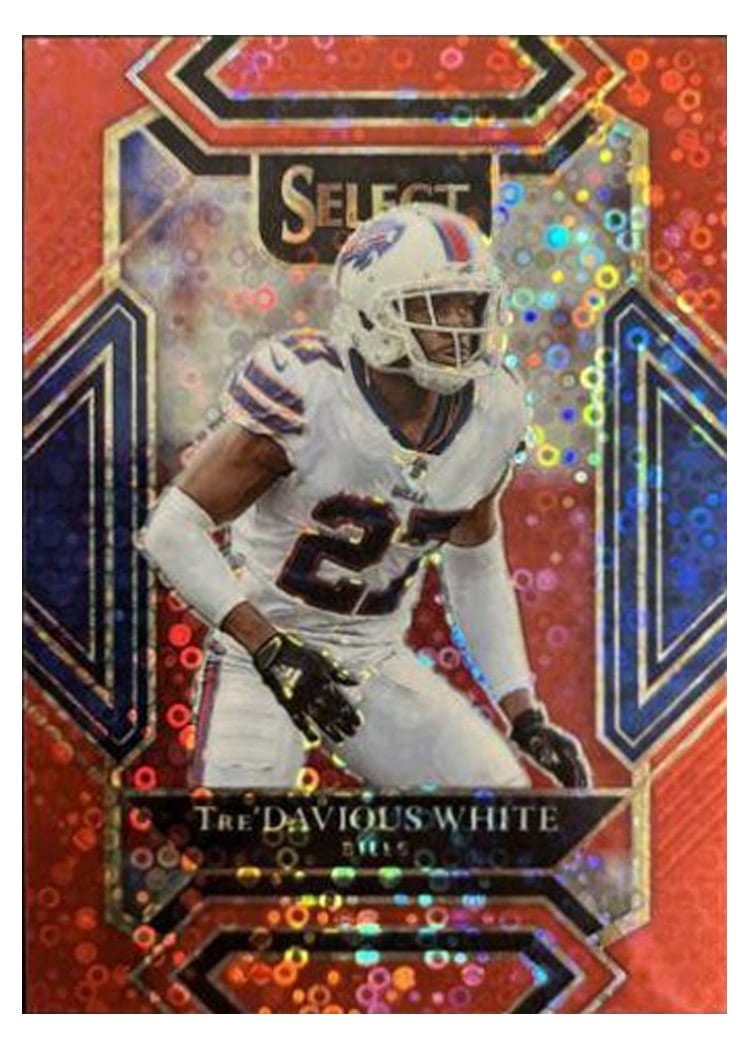 2021 Panini Select Base Set Tre'Davious White Red Disco #206 card