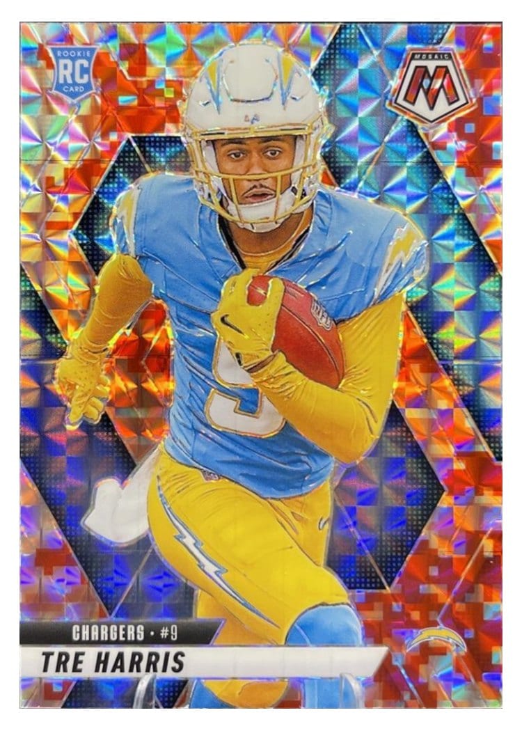 2025 Panini Mosaic Base Set Tre Harris #326 card