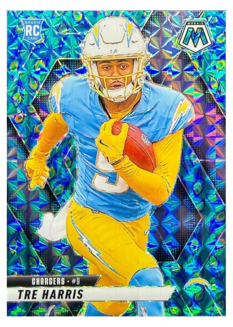 2025 Panini Mosaic Base Set Tre Harris #326 card