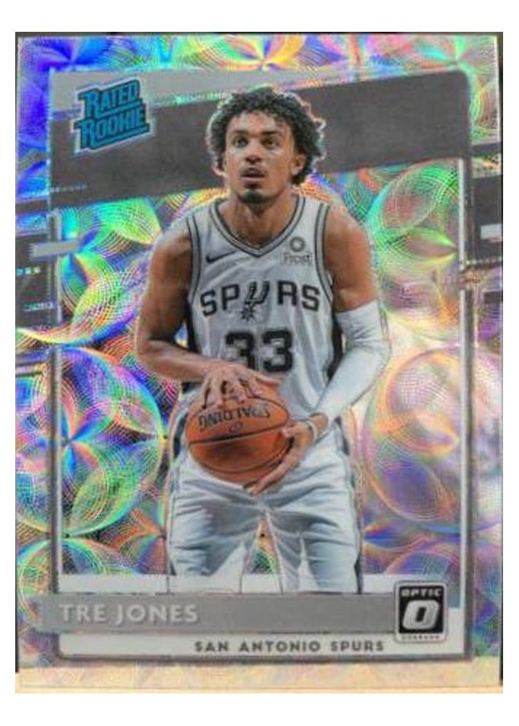2020-21 Donruss Optic Base Set Tre Jones #188 card