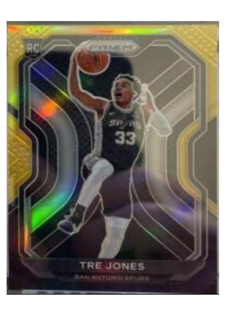2020-21 Panini Prizm Base Set Tre Jones #291 card