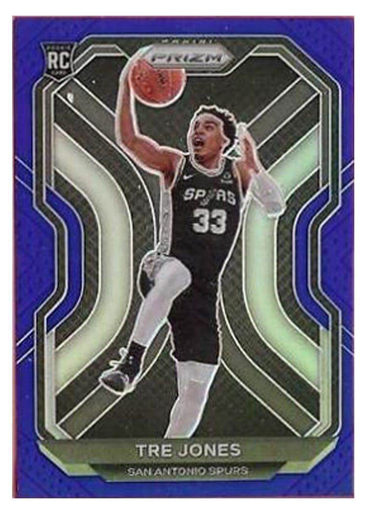 2020-21 Panini Prizm Base Set Tre Jones #291 card